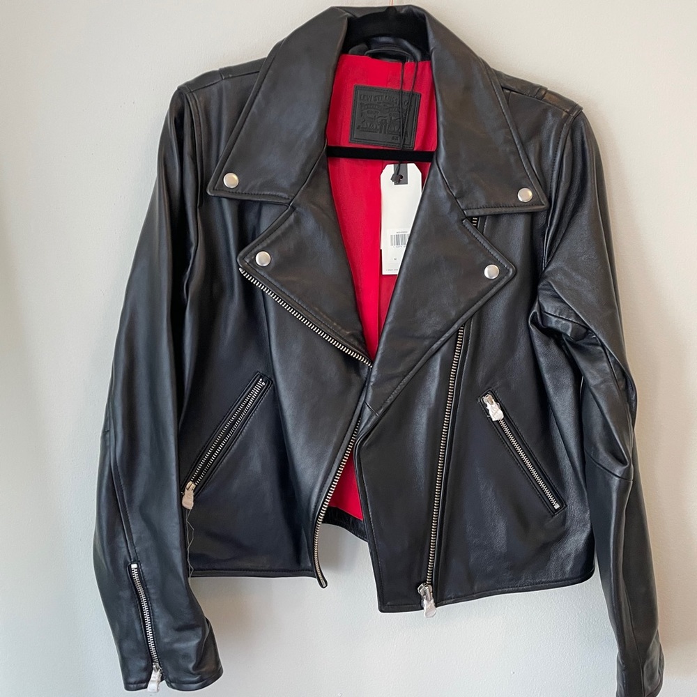 Brand new Levi’s Leather Jacket with tags